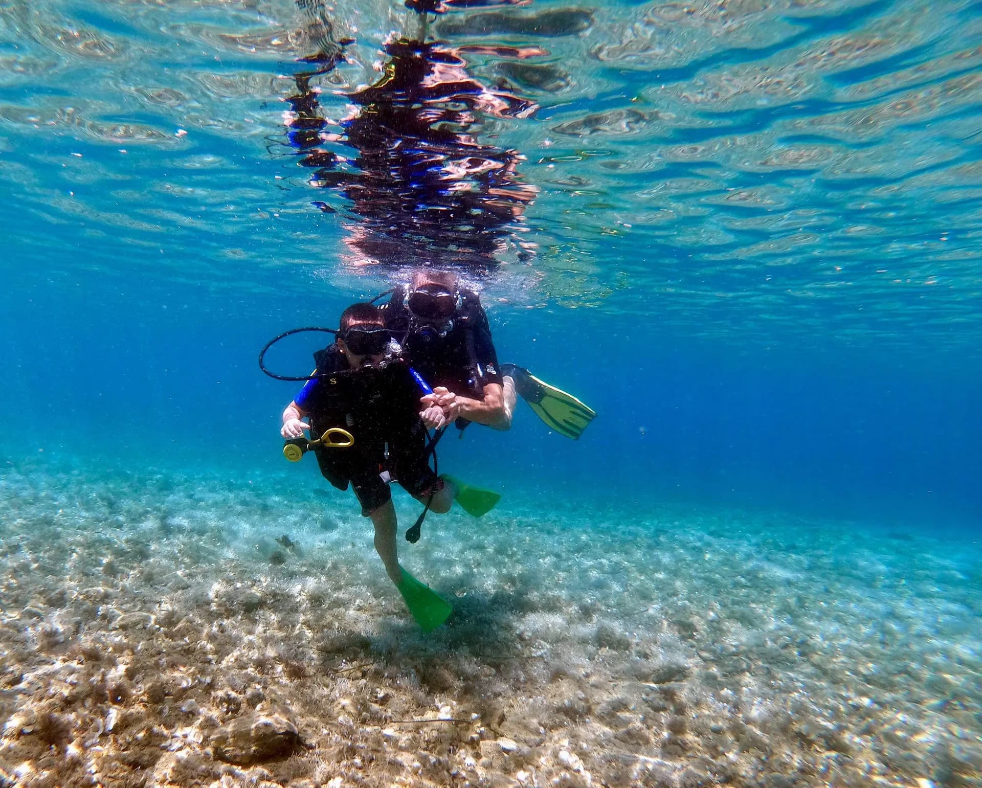 PADI Seal Team kids diving program in Halkidiki