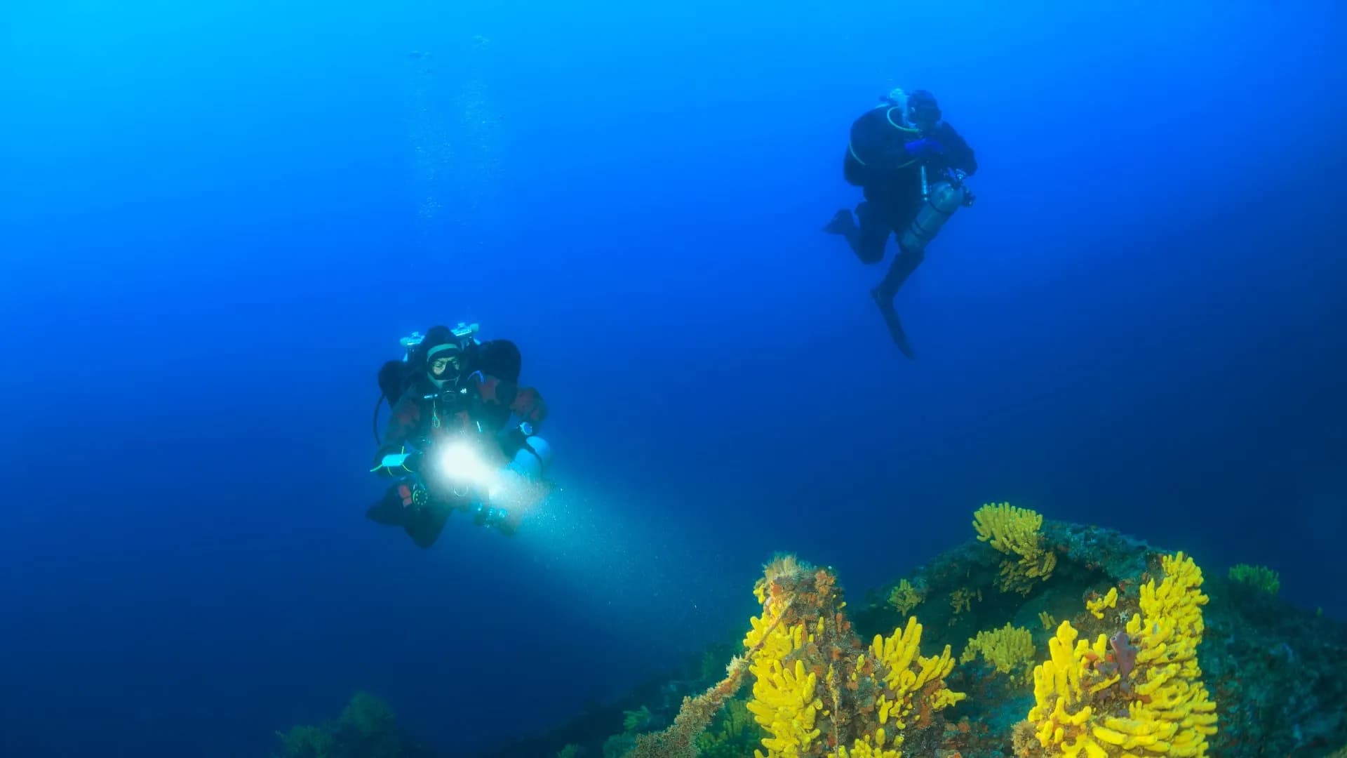 Deep Wall Diving Kassandra Sithonia Tec | Scuba Diving Nemo Resort Halkidiki